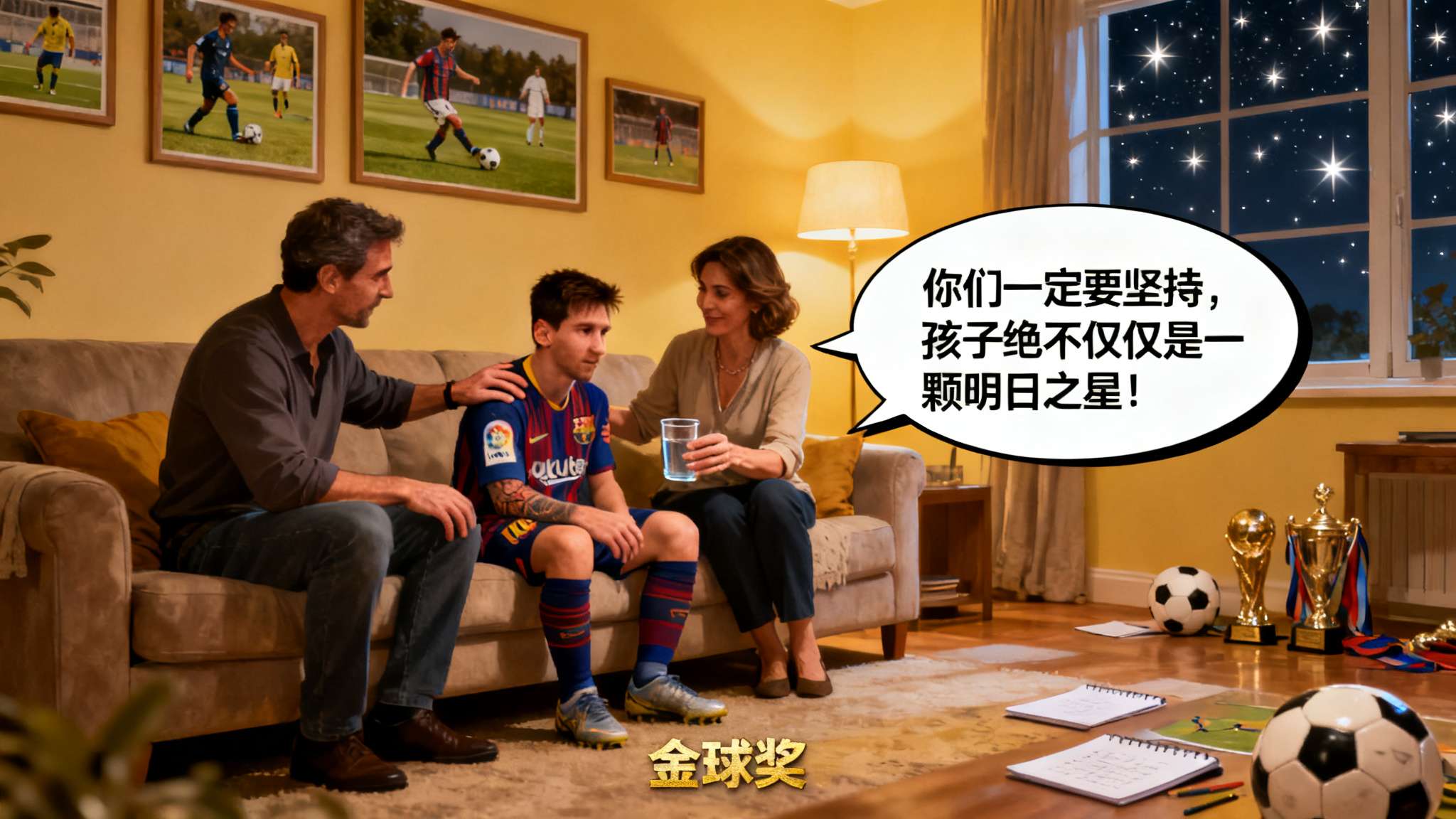 前巴萨TV负责人：我曾对梅西的父母说，你们的儿子非比寻常